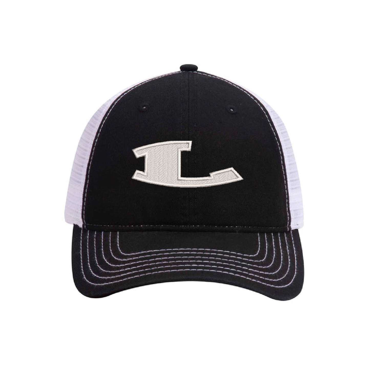 Otto Cap 6 Panel Low Profile Mesh Back Trucker Dad Hat