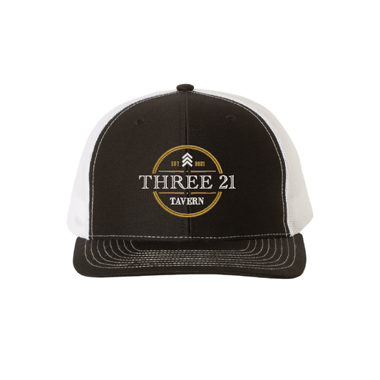 Three 21 Tavern | Richardson Snapback Trucker Cap