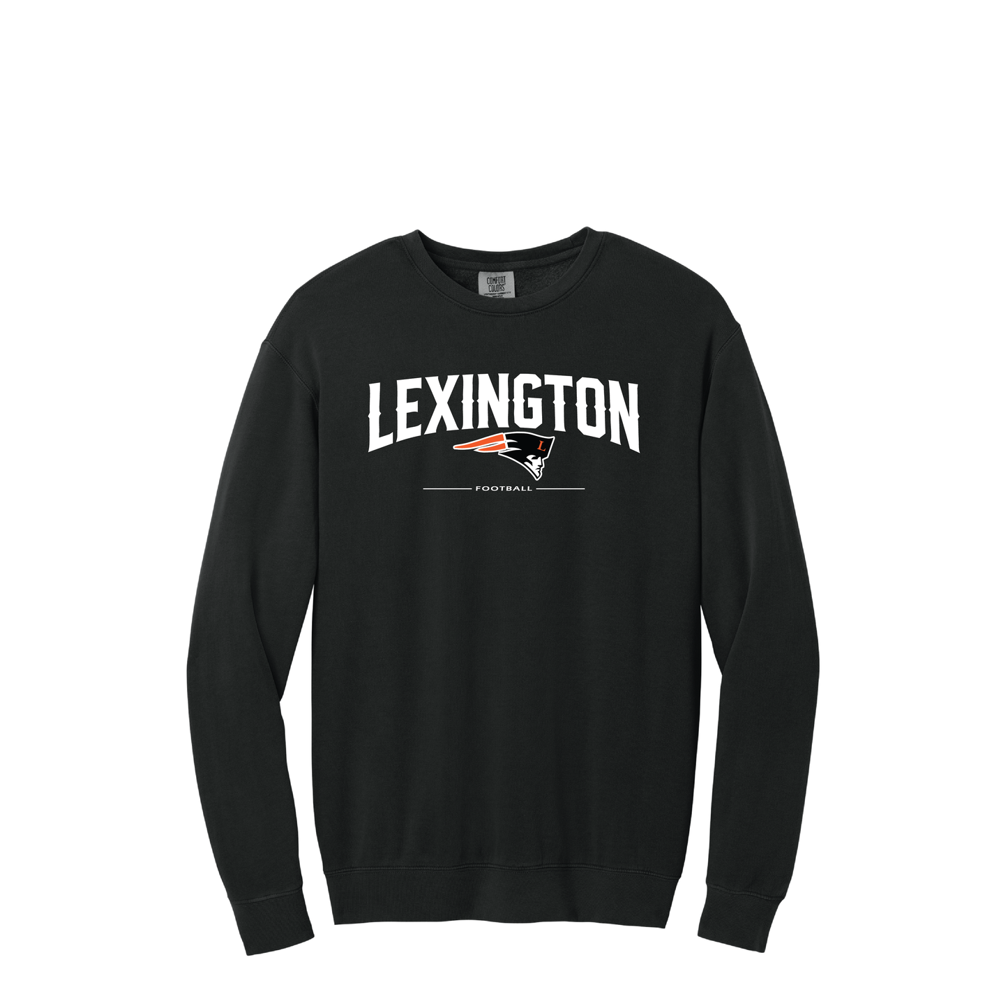 Lex Football | Comfort Colors Lightweight Crewneck Sweatshirt