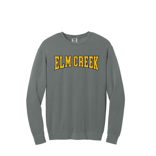 Elm Creek | Comfort Colors Lightweight Crewneck Sweatshirt