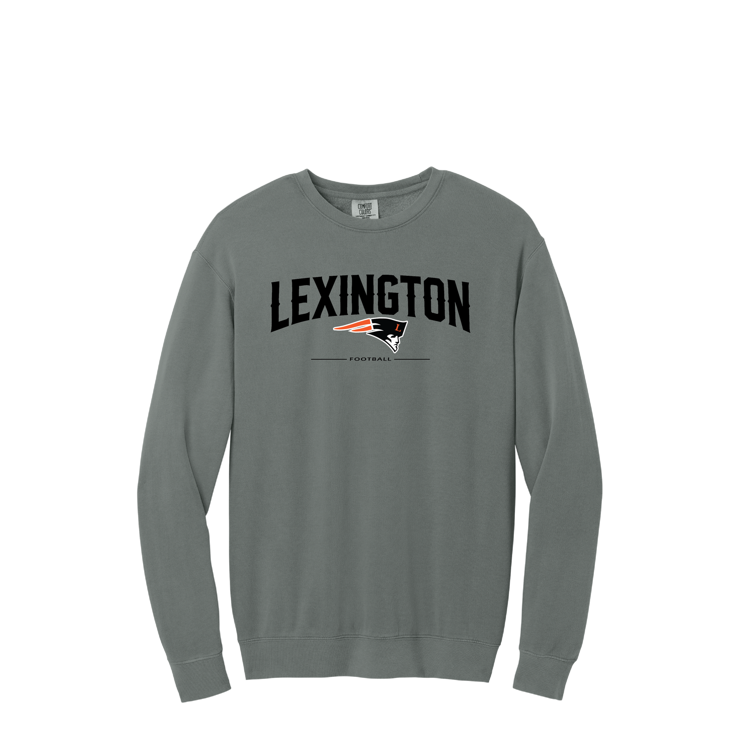 Lex Football | Comfort Colors Lightweight Crewneck Sweatshirt