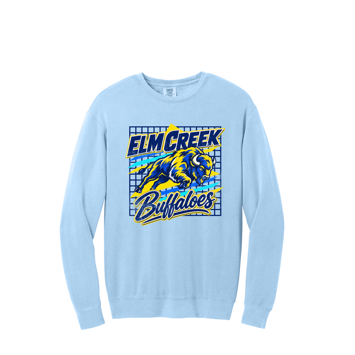 Elm Creek | Comfort Colors Lightweight Crewneck Sweatshirt