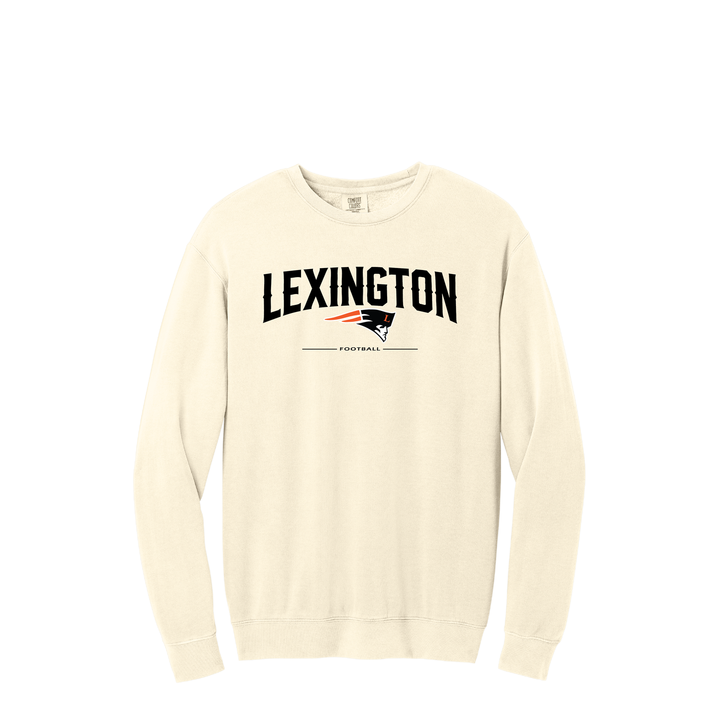 Lex Football | Comfort Colors Lightweight Crewneck Sweatshirt