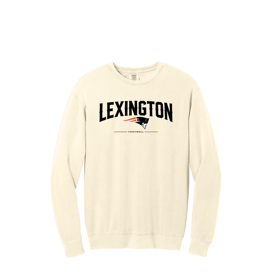 Lex Football | Comfort Colors Lightweight Crewneck Sweatshirt
