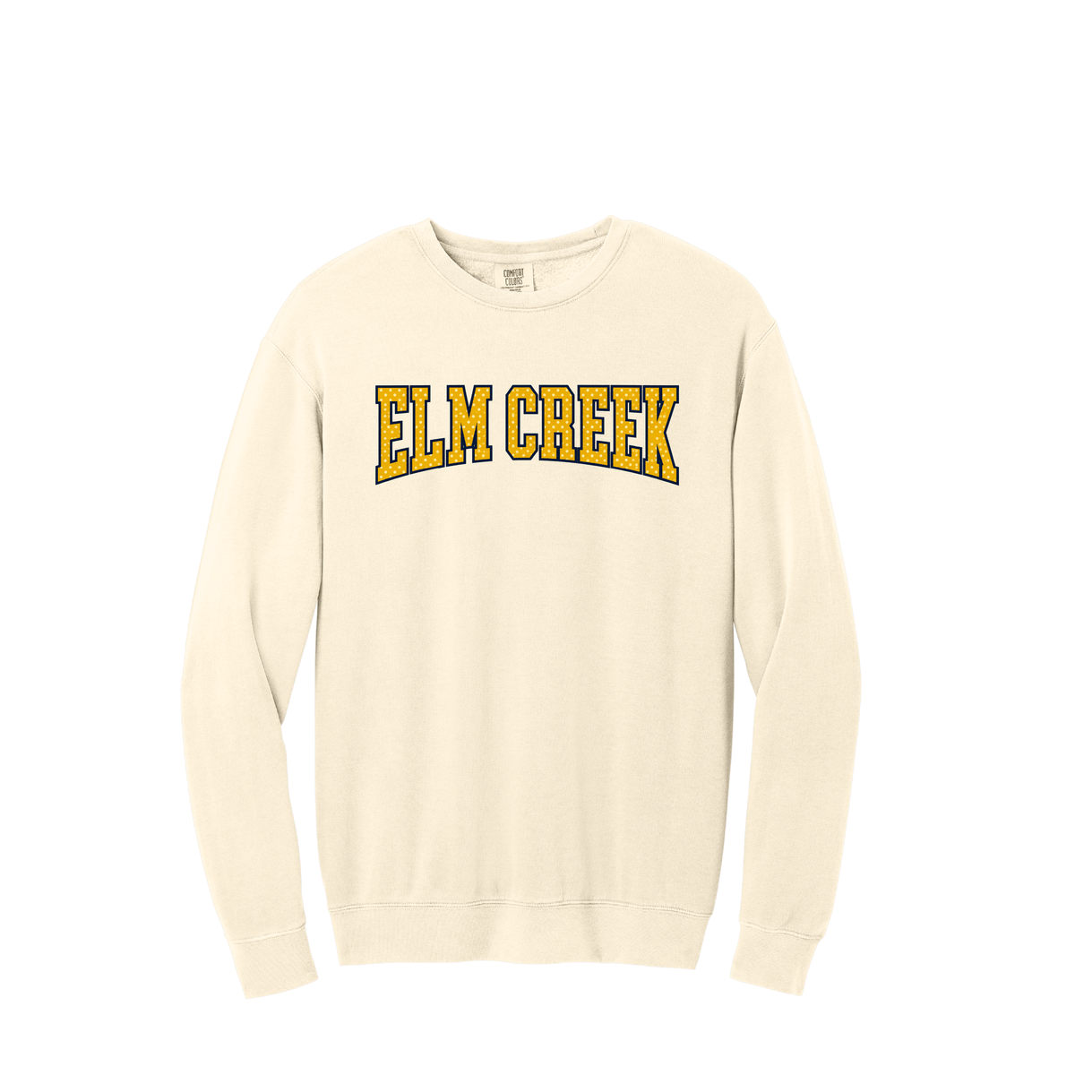 Elm Creek | Comfort Colors Lightweight Crewneck Sweatshirt
