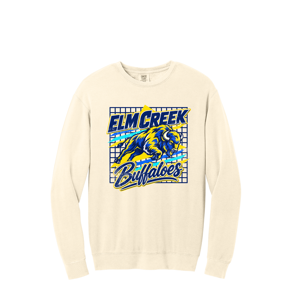 Elm Creek | Comfort Colors Lightweight Crewneck Sweatshirt