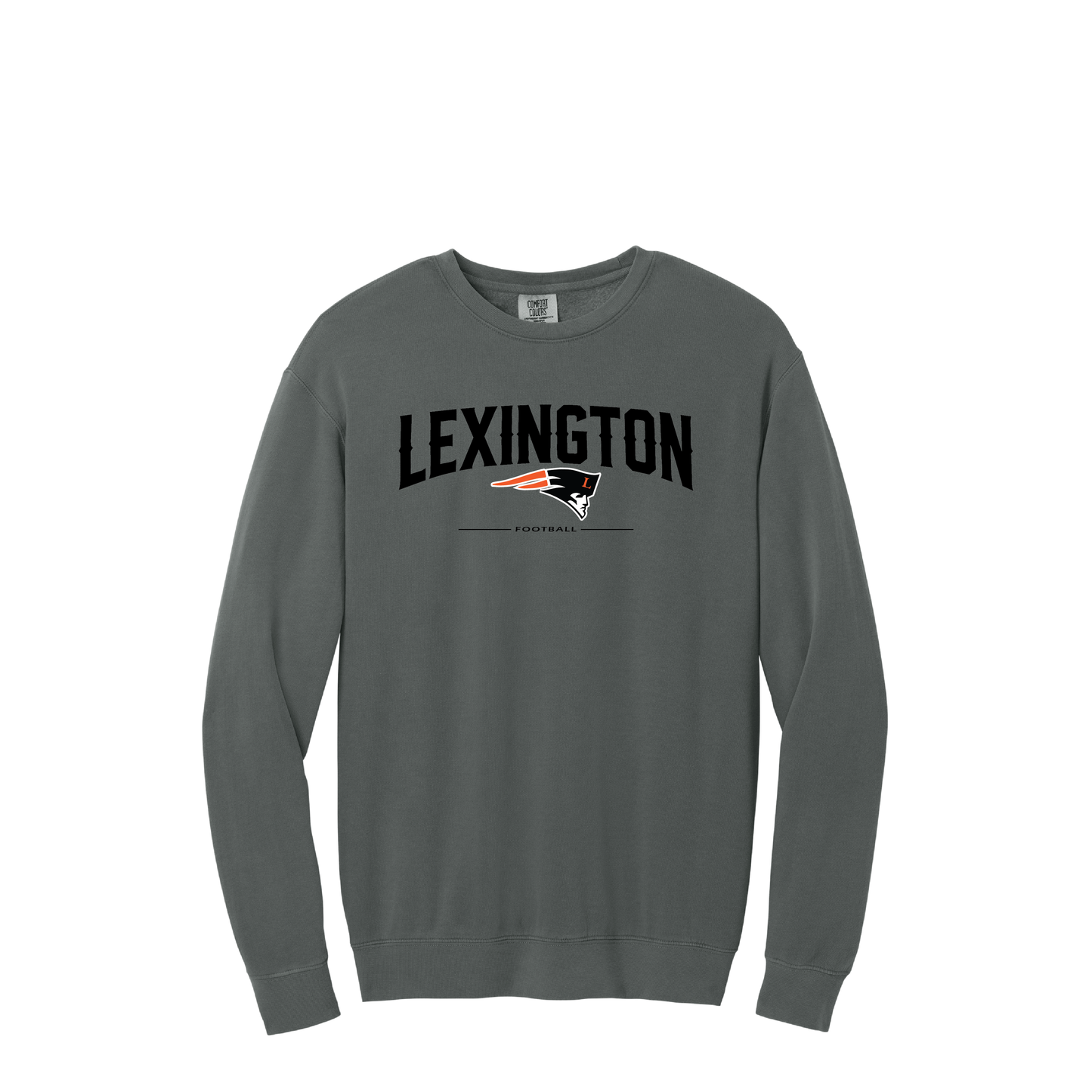 Lex Football | Comfort Colors Lightweight Crewneck Sweatshirt
