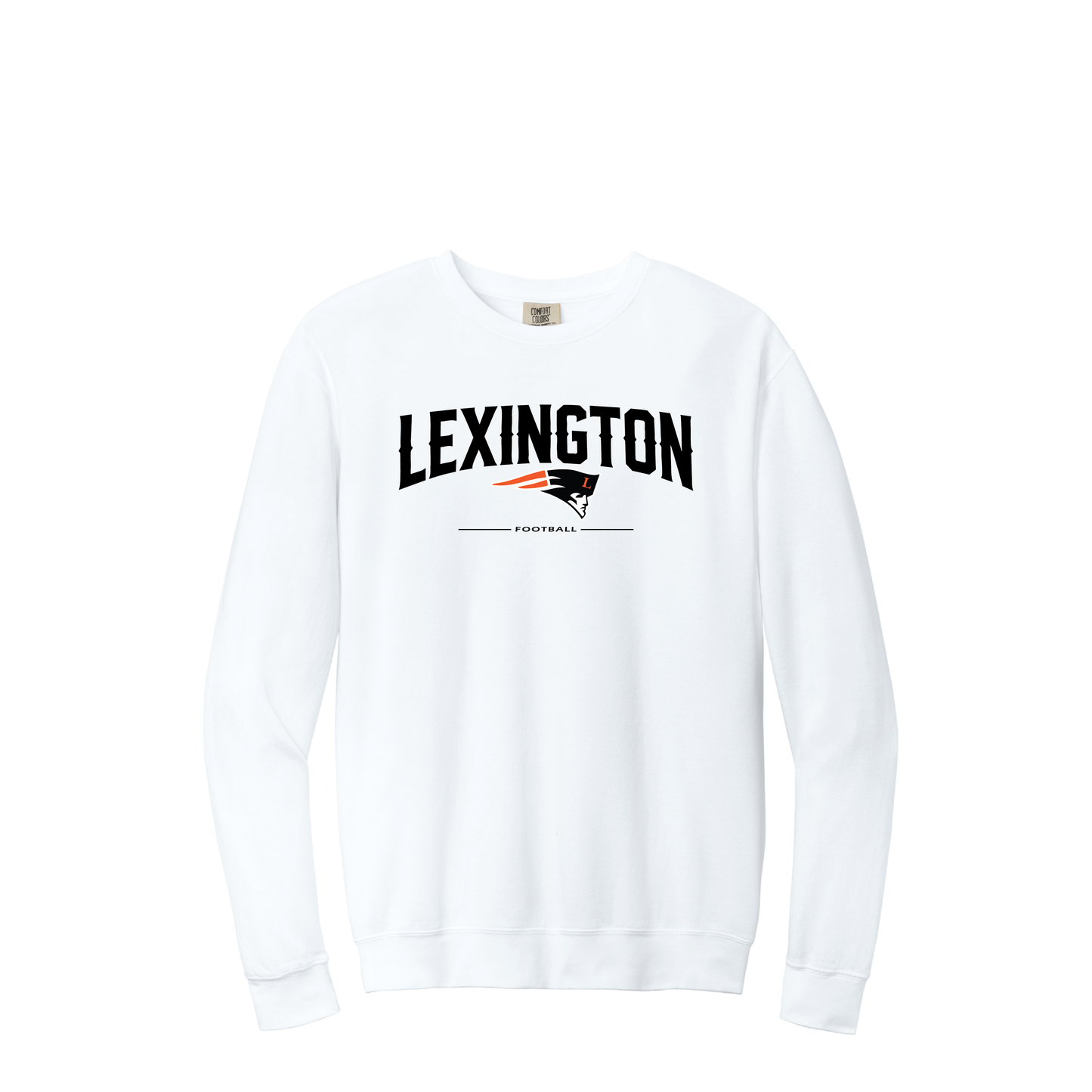 Lex Football | Comfort Colors Lightweight Crewneck Sweatshirt