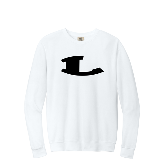 Dig Pink Volleyball | Comfort Colors Lightweight Crewneck Sweatshirt