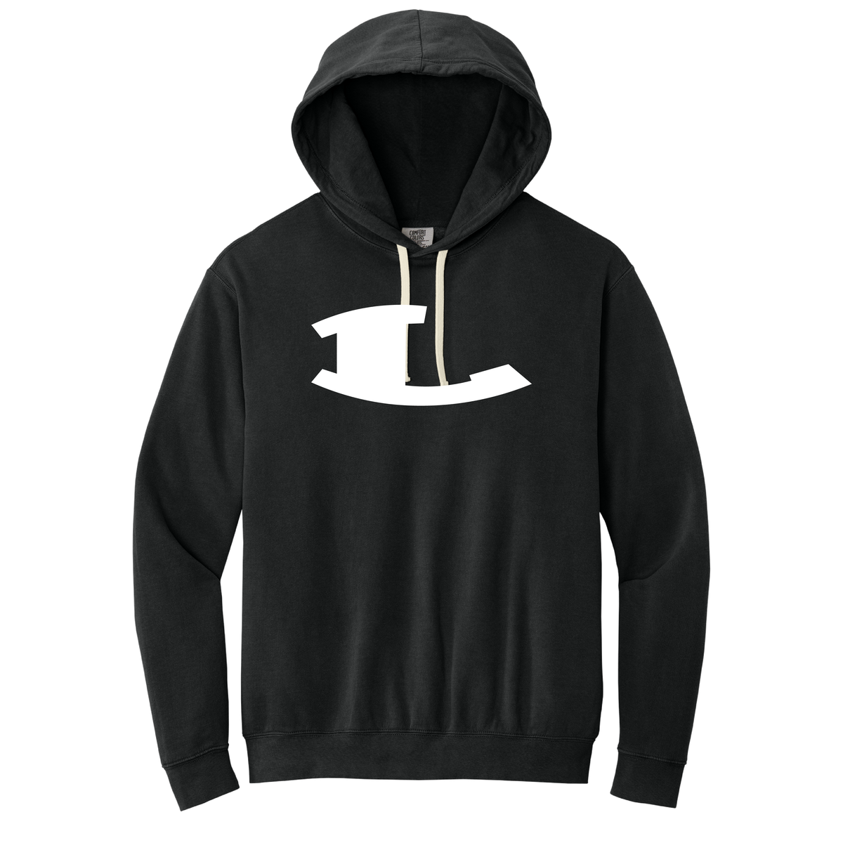 Dig Pink Volleyball | Comfort Colors Lightweight Hooded Sweatshirt