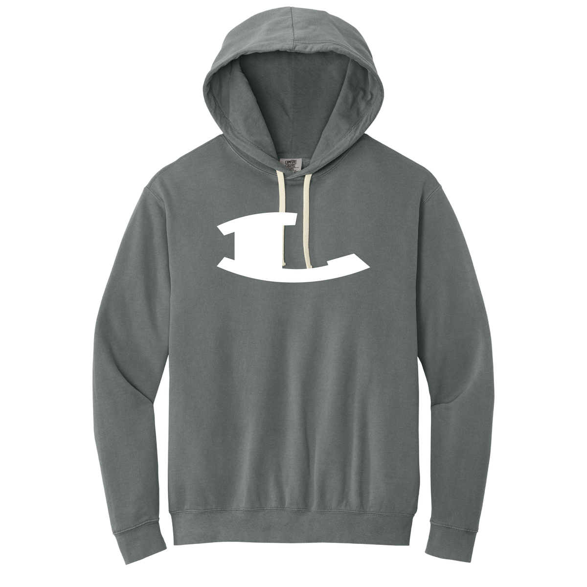 Dig Pink Volleyball | Comfort Colors Lightweight Hooded Sweatshirt