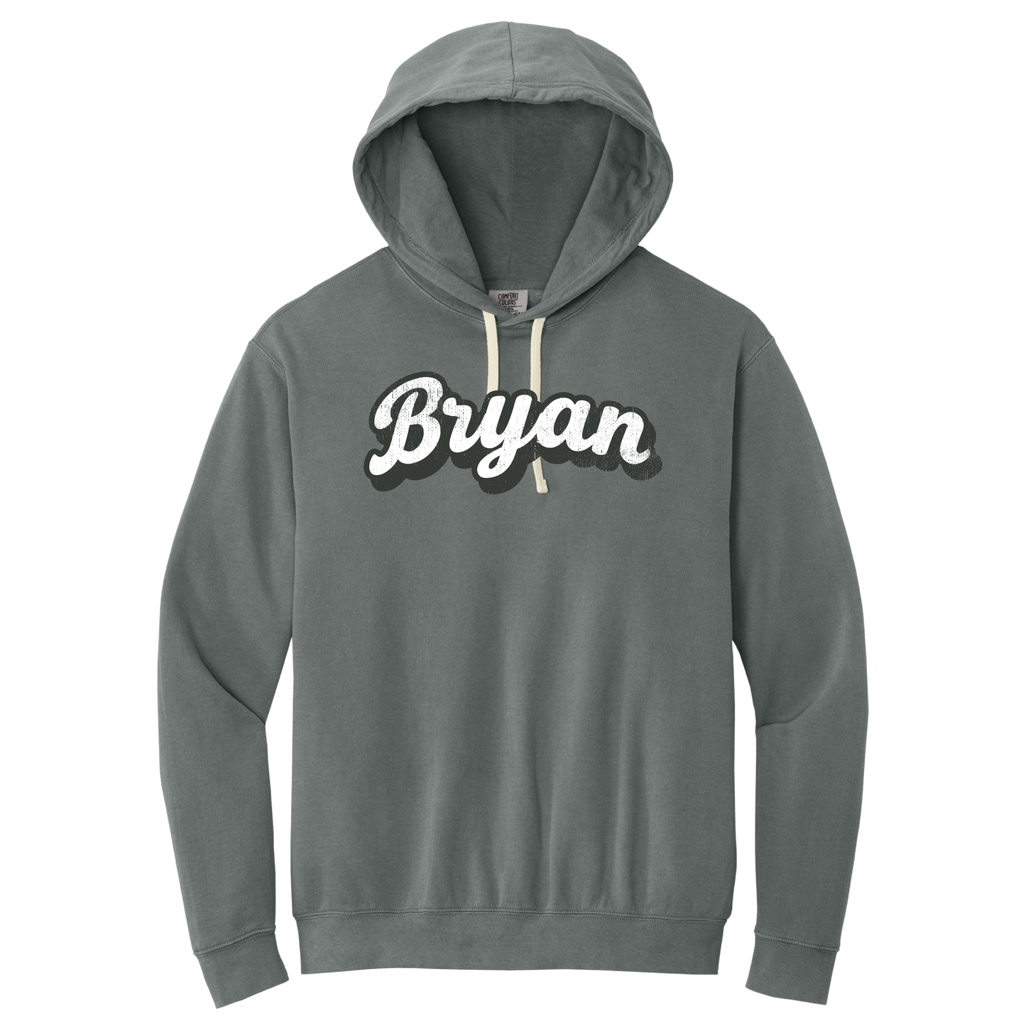 Bryan | Comfort Colors ADULT Garment-Dyed Lightweight Fleece Hooded Sweatshirt