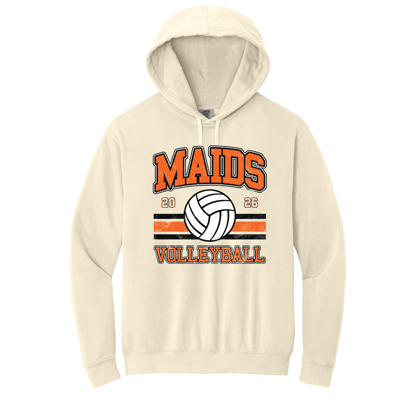 Lex Volleyball | Comfort Colors Lightweight Hooded Sweatshirt