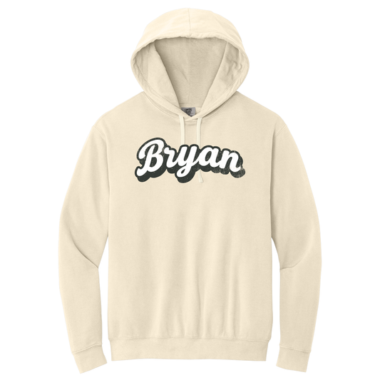 Bryan | Comfort Colors ADULT Garment-Dyed Lightweight Fleece Hooded Sweatshirt