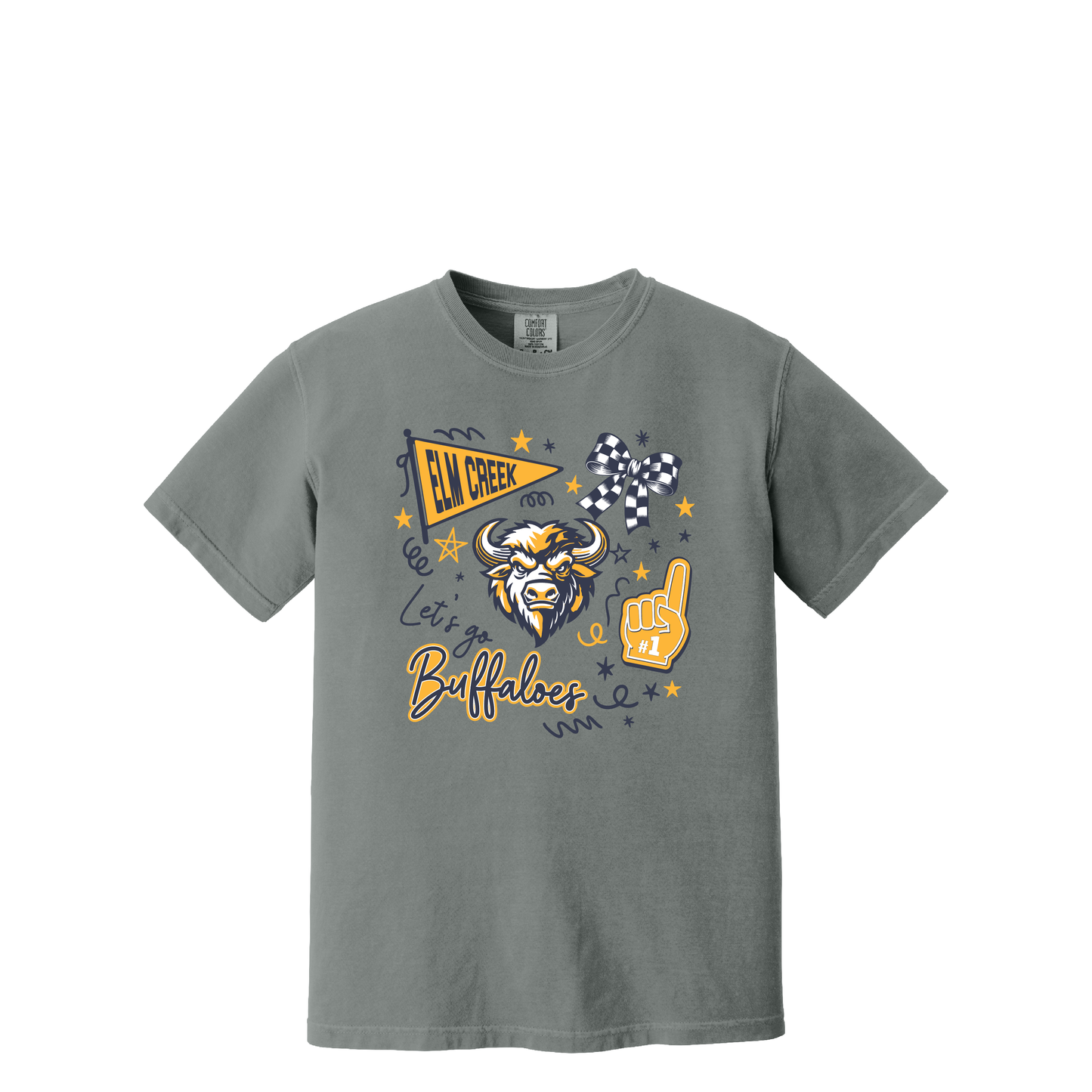 Elm Creek | Comfort Colors ADULT Garment-Dyed Heavyweight T-Shirt