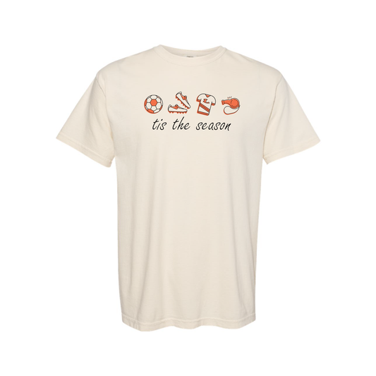 Camiseta gruesa teñida en prenda Comfort Colors