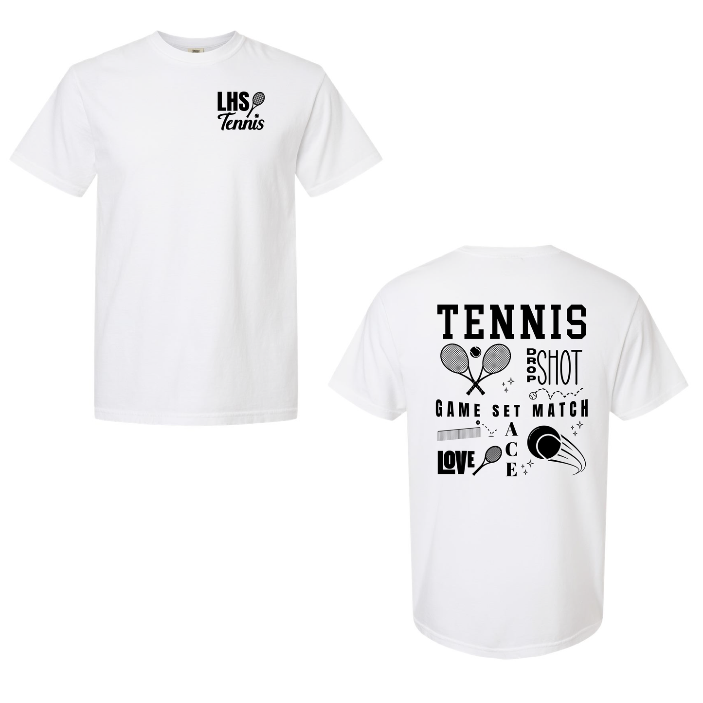 Maids Tennis | Comfort Colors ADULT Garment-Dyed Heavyweight T-Shirt