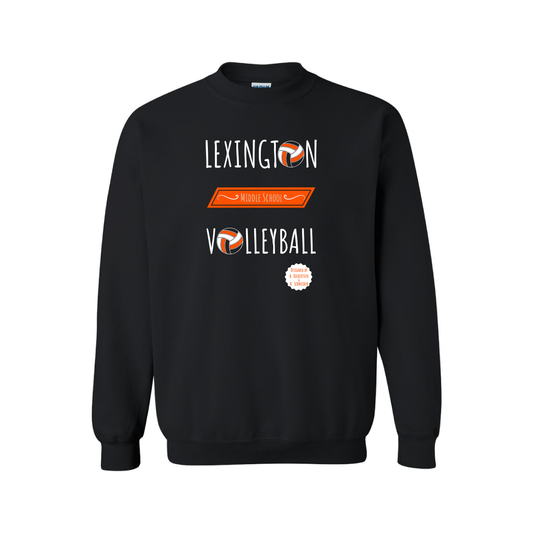 LMS Volleyball | Gildan Heavy Blend Crewneck Sweatshirt