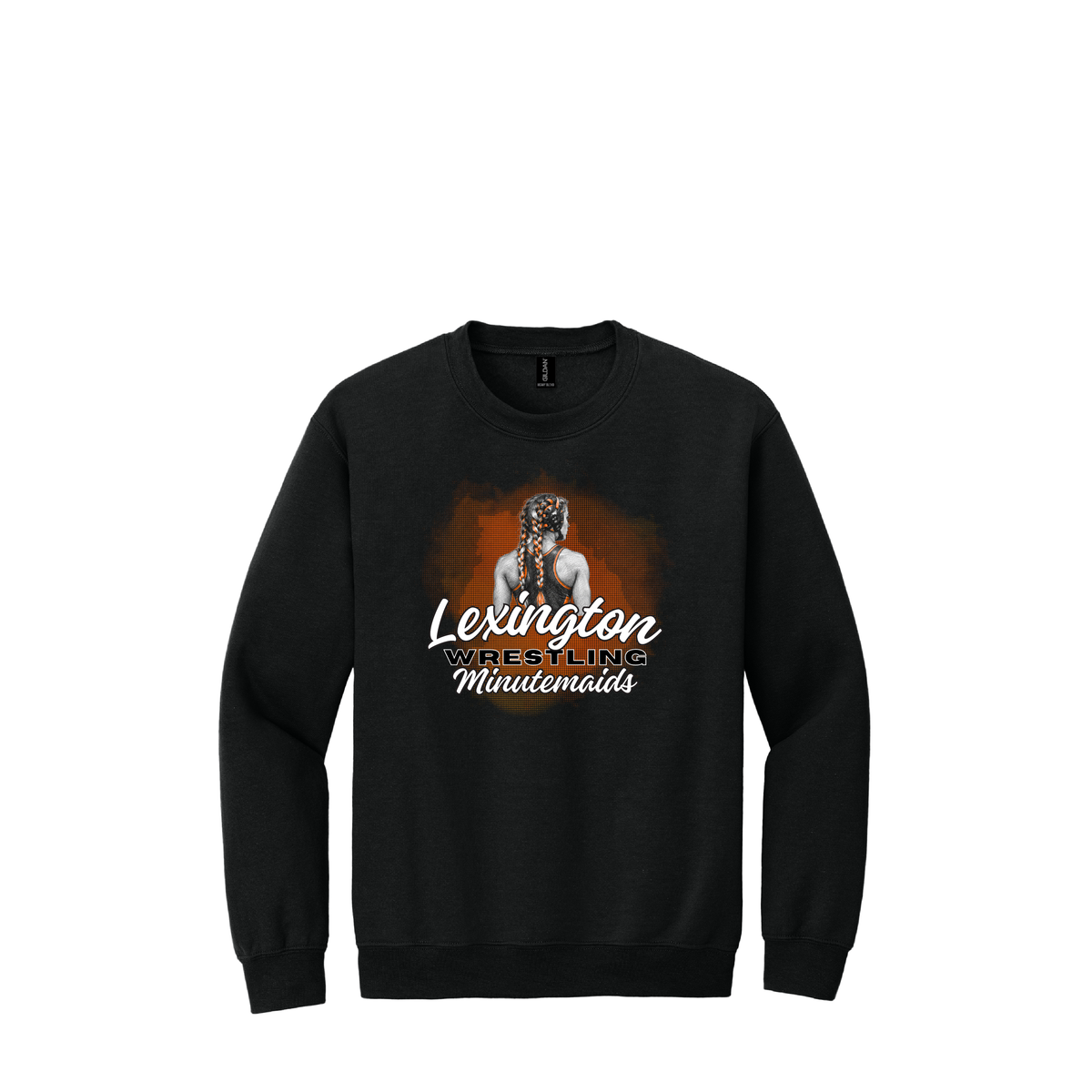 Maids Wrestling | Gildan Heavy Blend Crewneck Sweatshirt