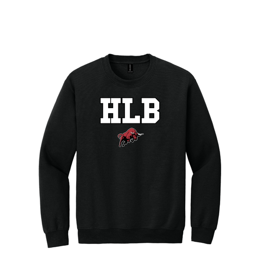 Hi-Line Bulls | Gildan Heavy Blend Crewneck Sweatshirt