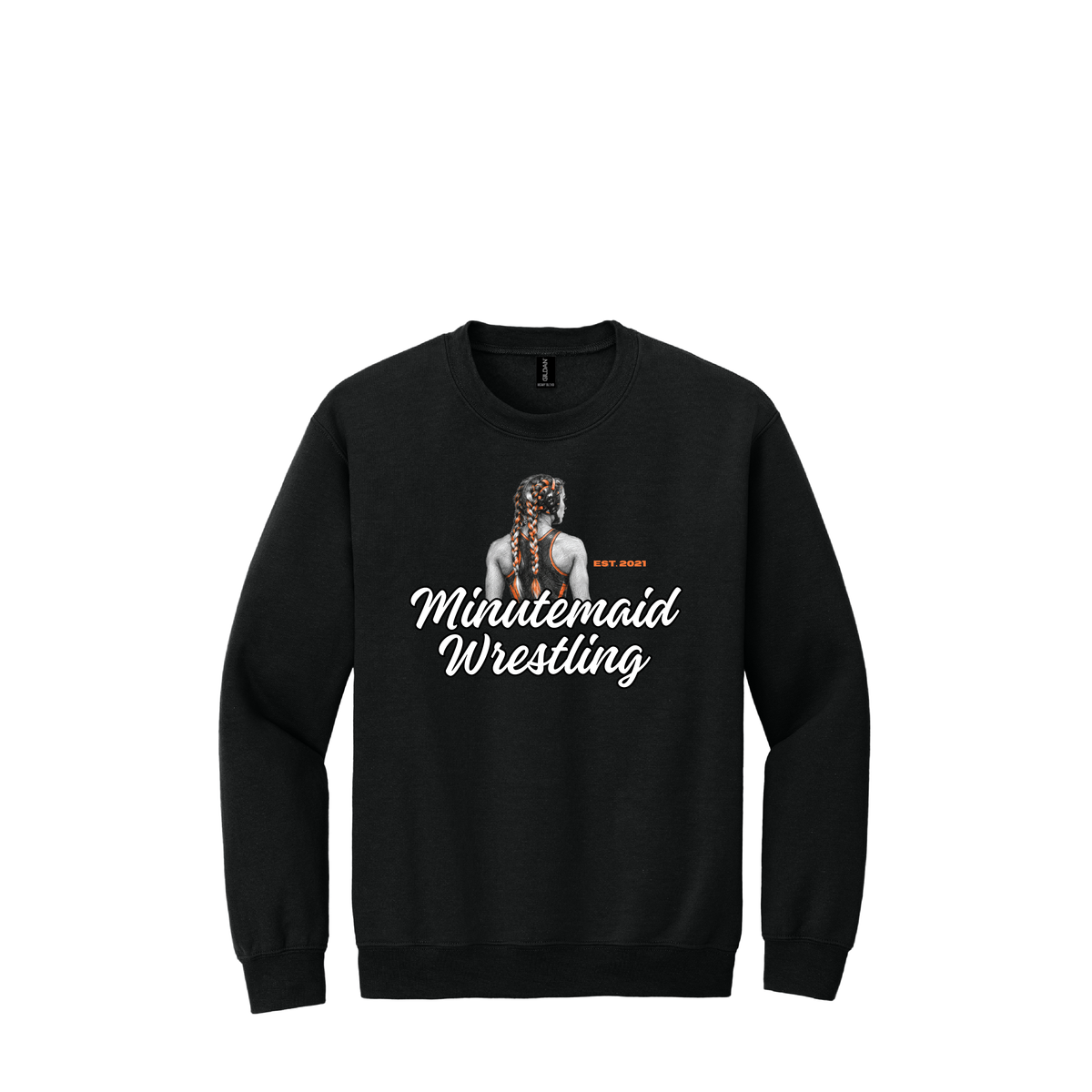Maids Wrestling | Gildan Heavy Blend Crewneck Sweatshirt