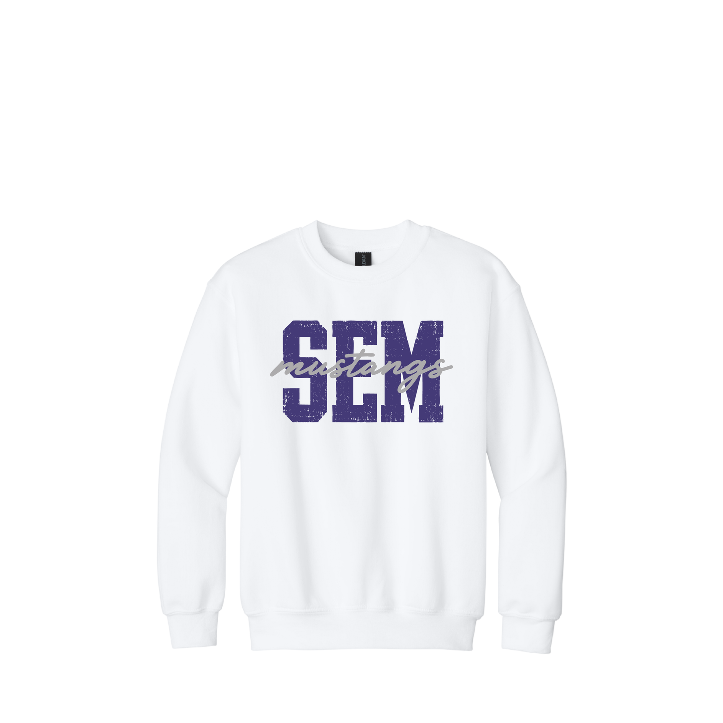 SEM | Gildan Youth Heavy Blend Crewneck Sweatshirt
