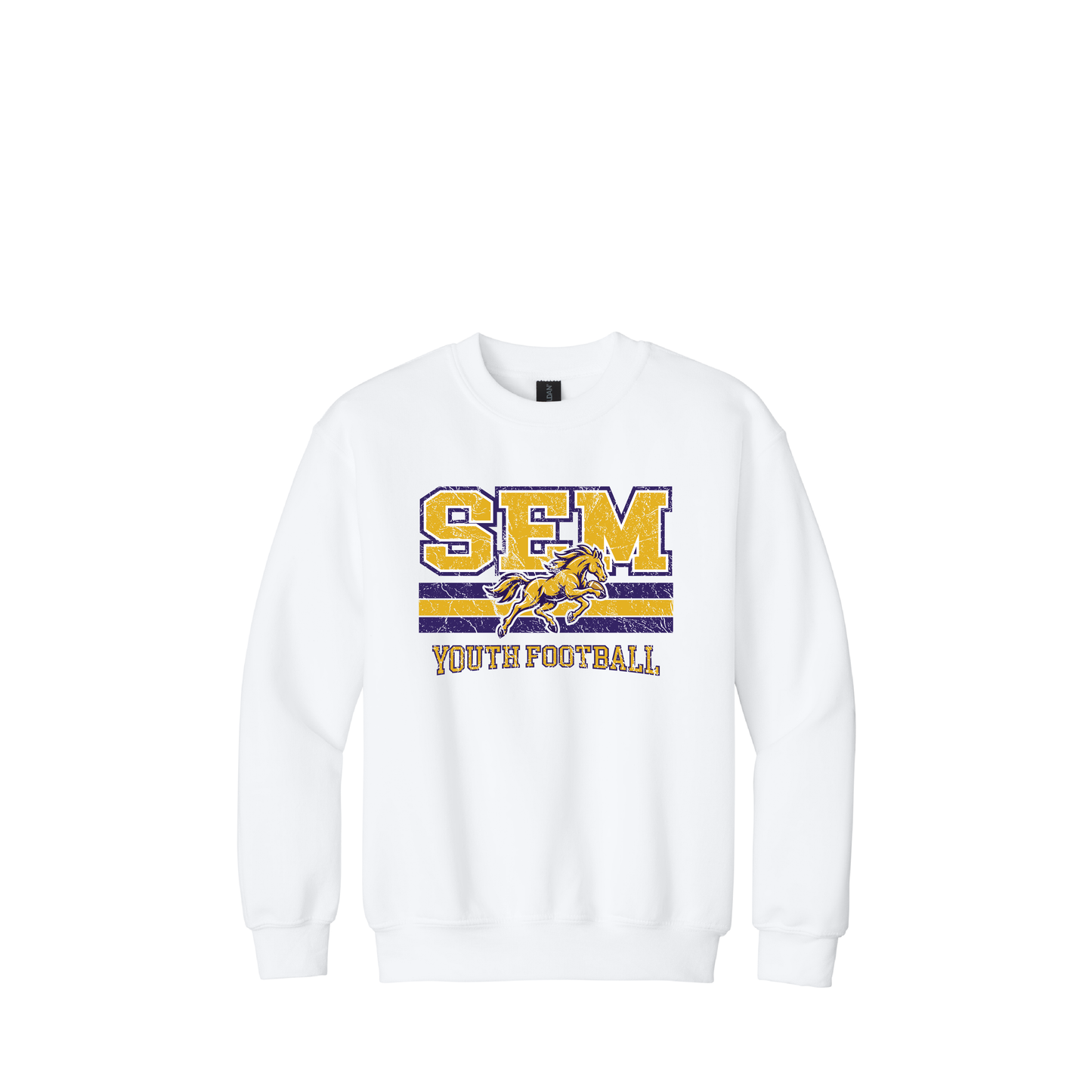 SEM | Gildan Youth Heavy Blend Crewneck Sweatshirt
