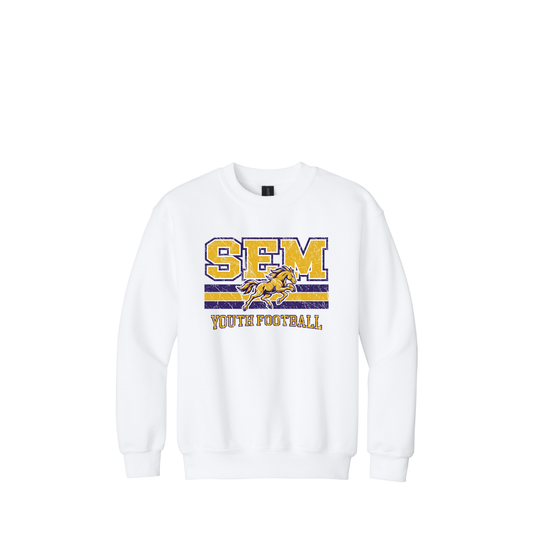 SEM | Gildan Youth Heavy Blend Crewneck Sweatshirt