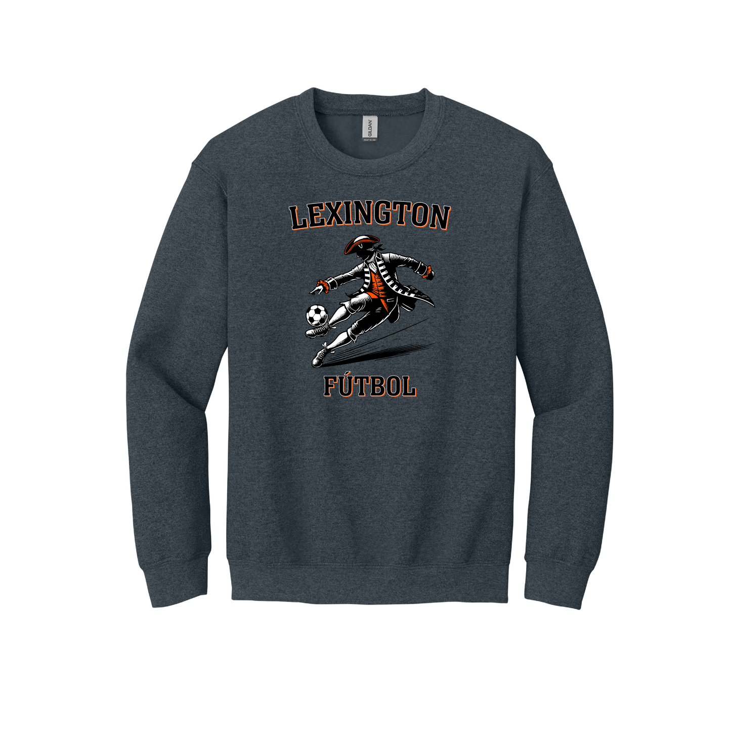Minutemen Fútbol | Gildan Heavy Blend Crewneck Sweatshirt (Youth & Adult Sizes)