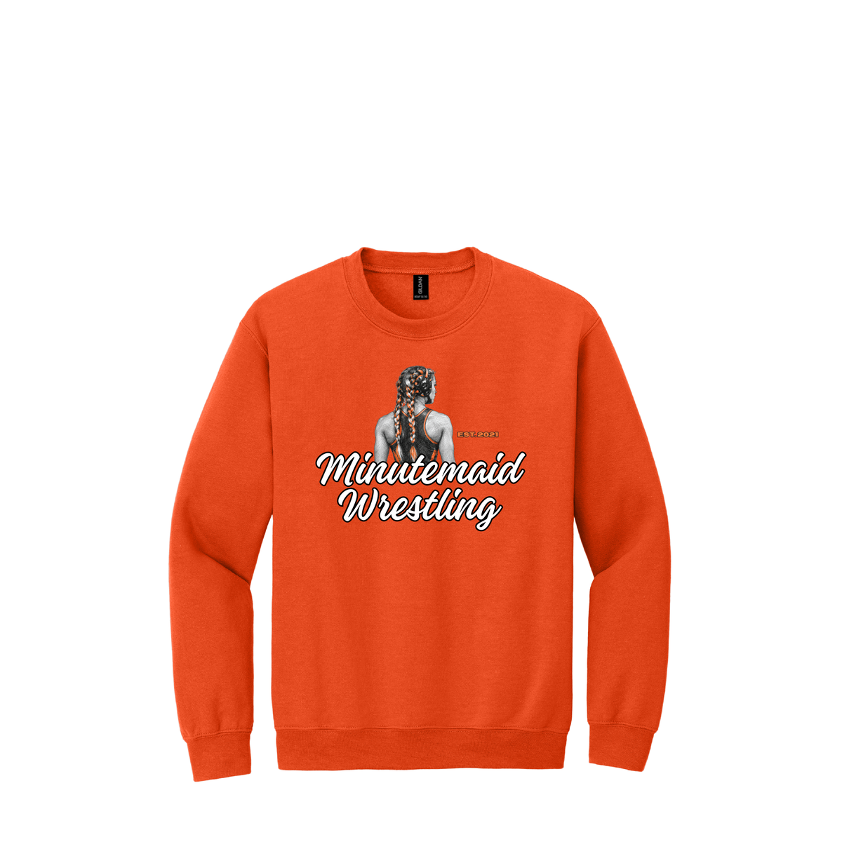 Maids Wrestling | Gildan Heavy Blend Crewneck Sweatshirt
