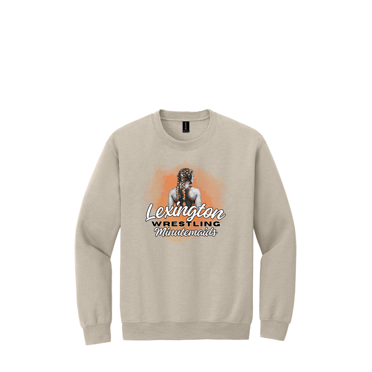 Maids Wrestling | Gildan Heavy Blend Crewneck Sweatshirt