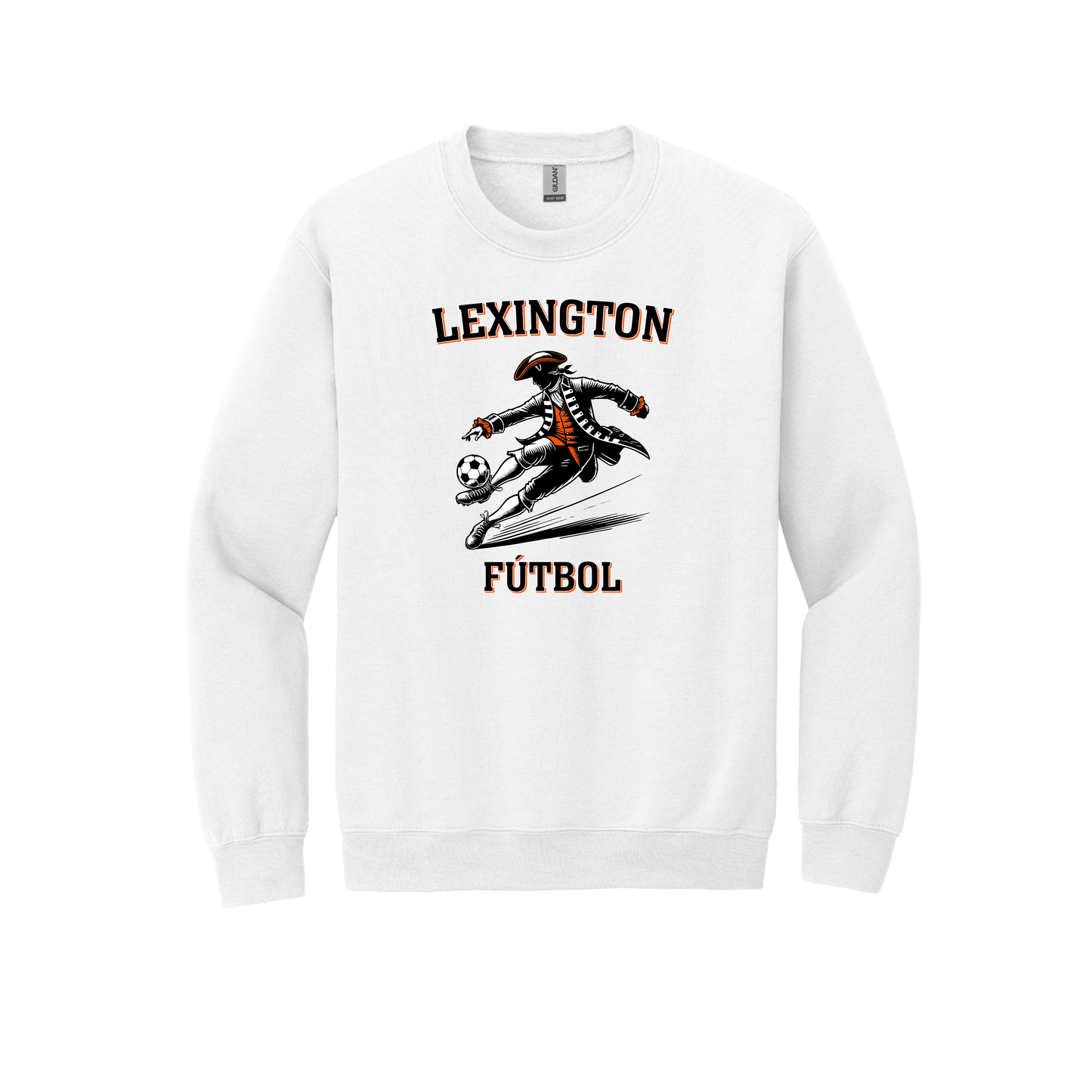 Minutemen Fútbol | Gildan Heavy Blend Crewneck Sweatshirt (Youth & Adult Sizes)