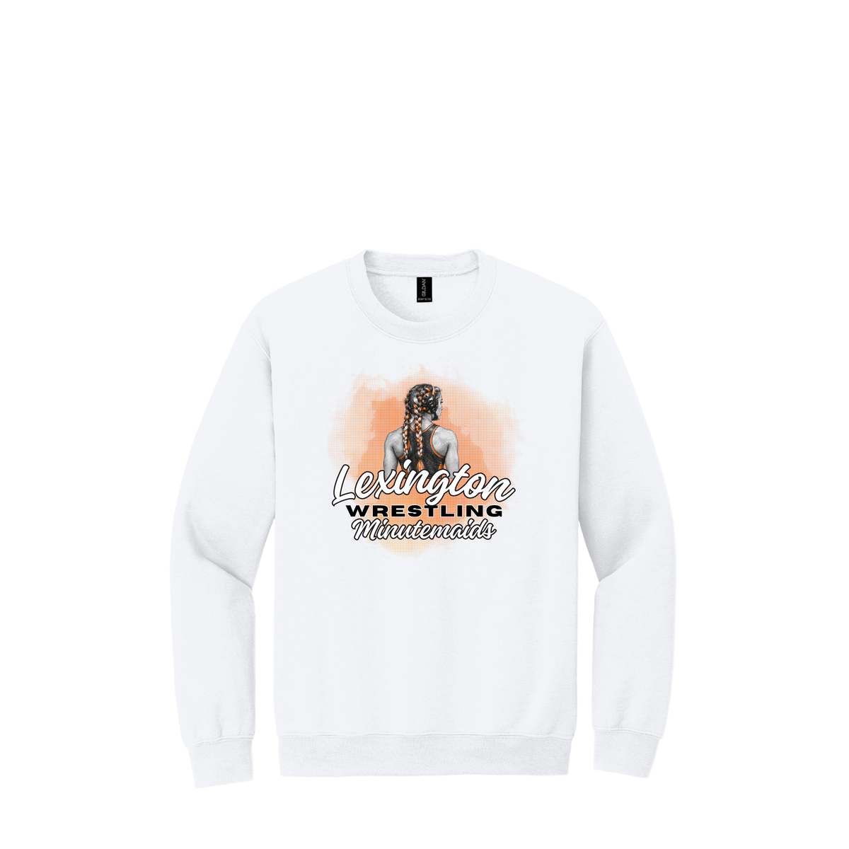 Maids Wrestling | Gildan Heavy Blend Crewneck Sweatshirt
