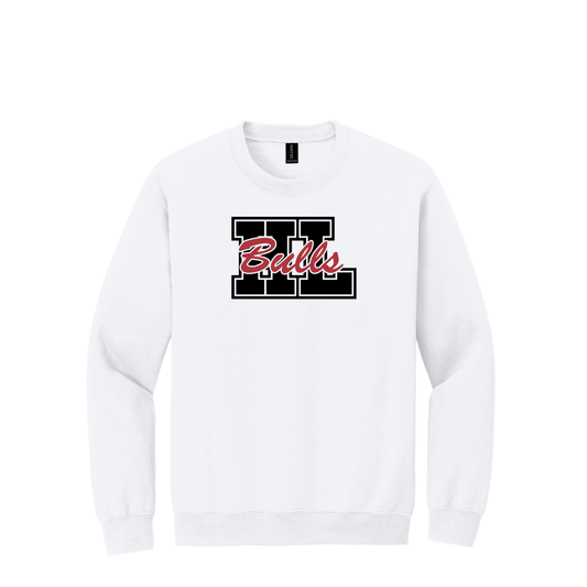 Hi-Line Bulls | Gildan Heavy Blend Crewneck Sweatshirt