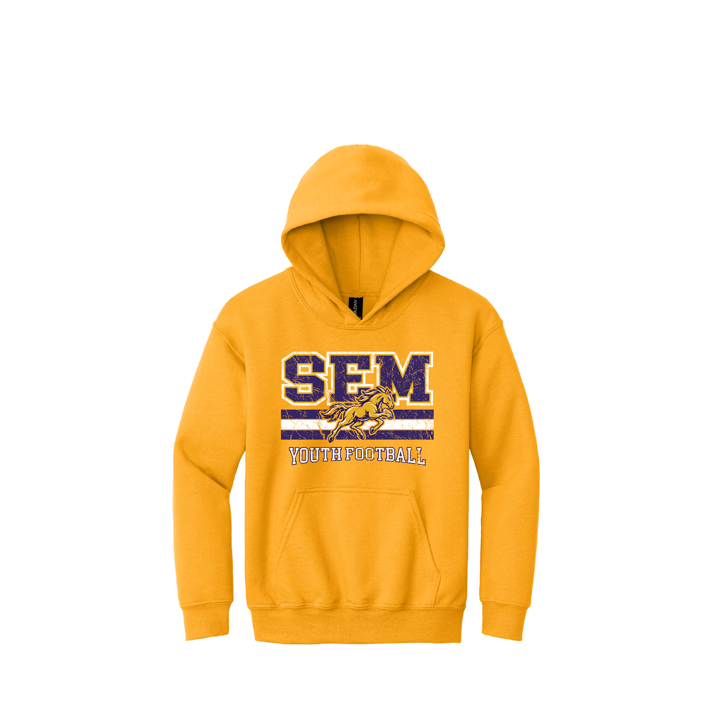 SEM | Gildan Youth Heavy Blend Hooded Sweatshirt