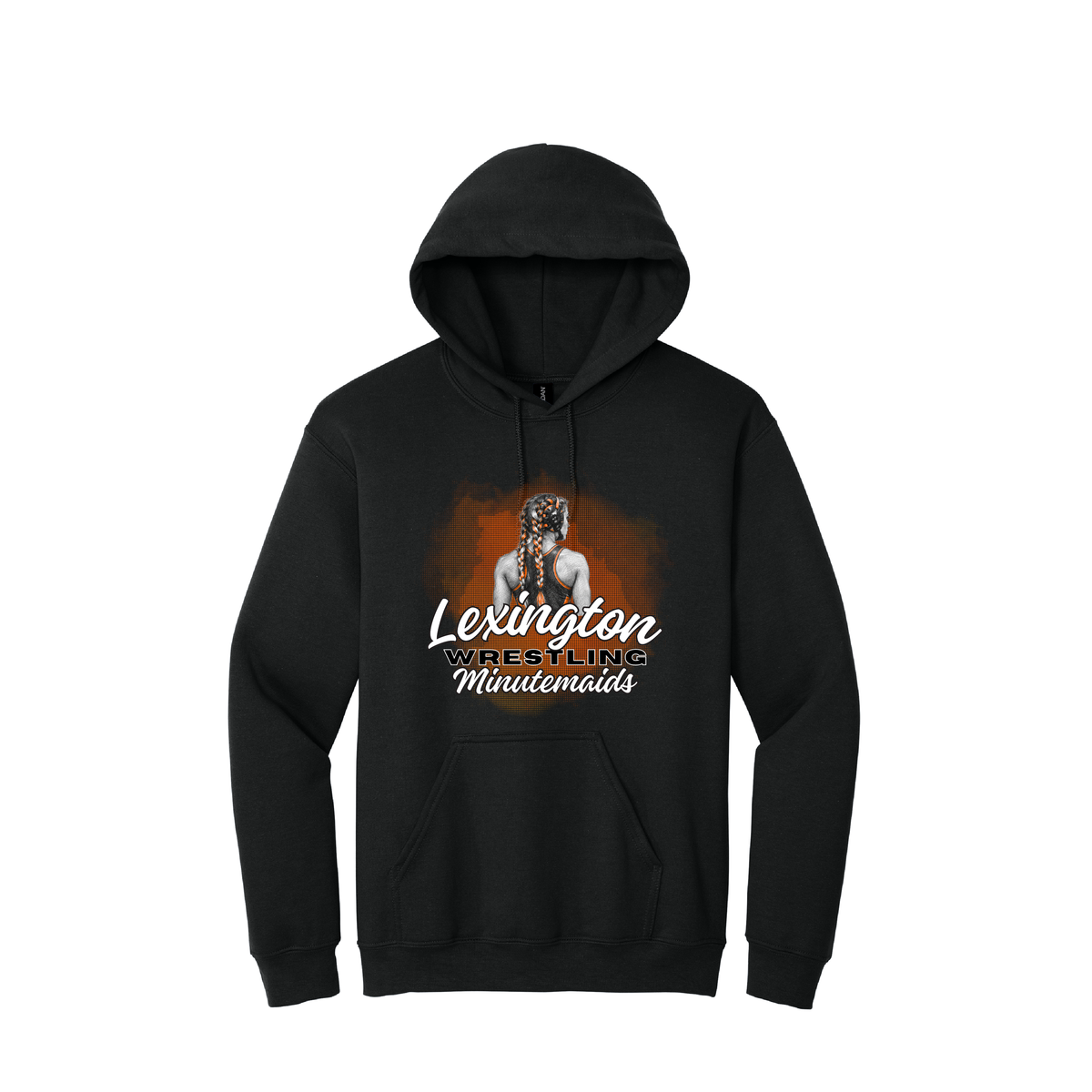 Maids Wrestling | Gildan Heavy Blend Hooded Sweatshirt
