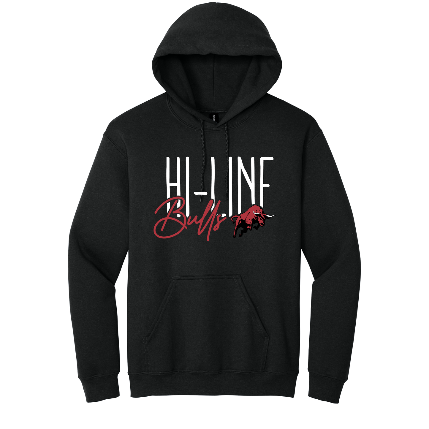Hi-Line Bulls | Gildan Heavy Blend Hooded Sweatshirt