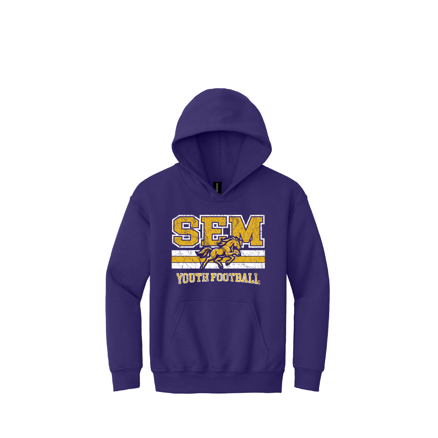 SEM | Gildan Youth Heavy Blend Hooded Sweatshirt