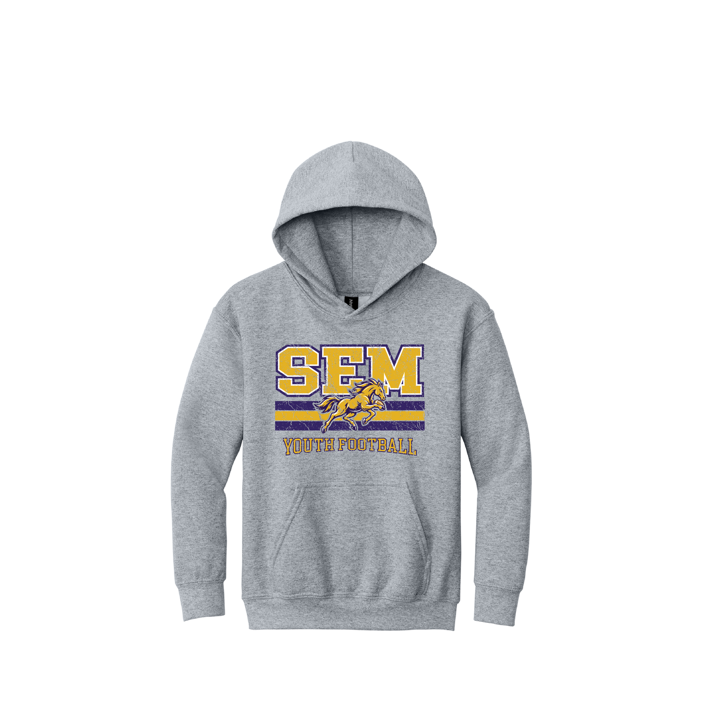 SEM | Gildan Youth Heavy Blend Hooded Sweatshirt
