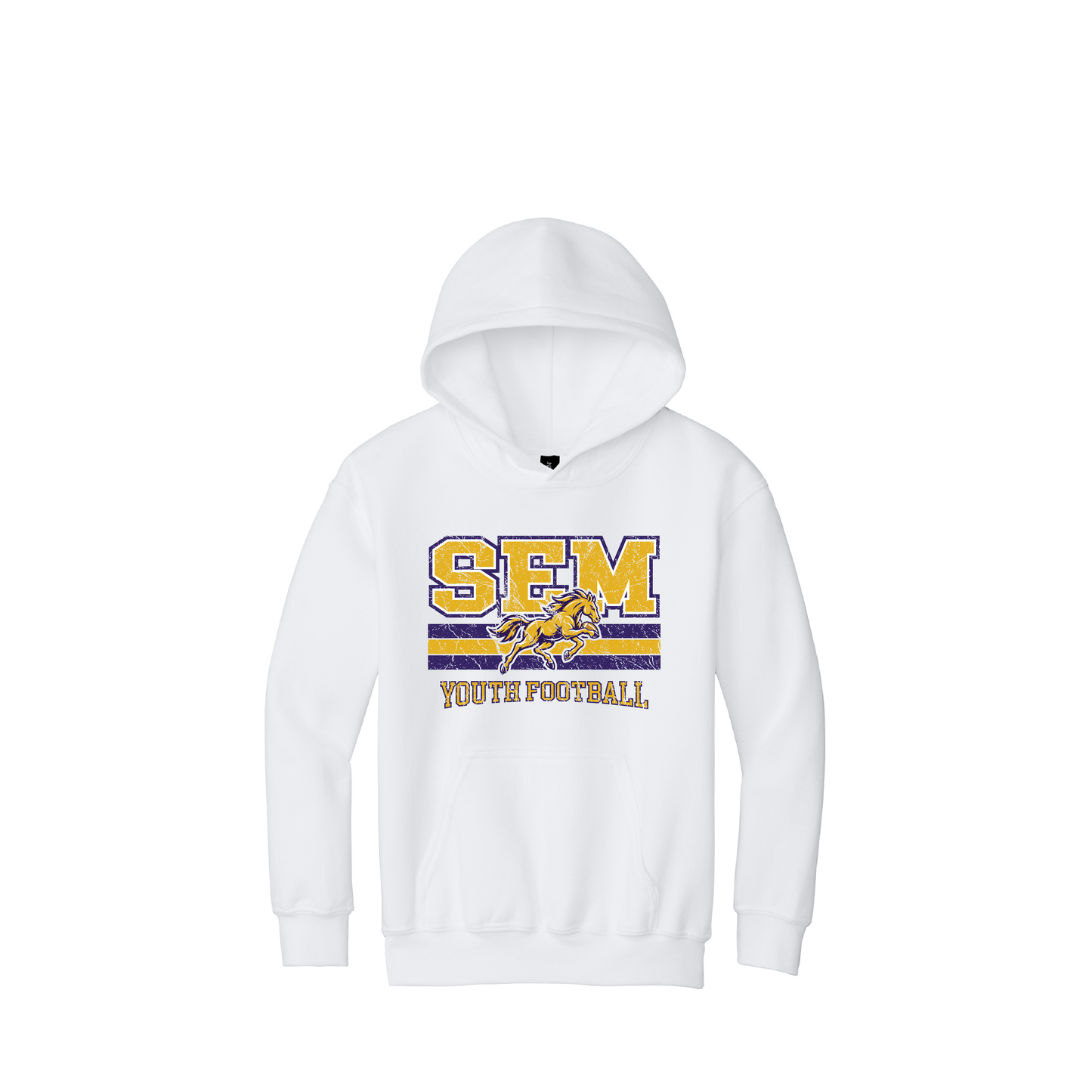 SEM | Gildan Youth Heavy Blend Hooded Sweatshirt