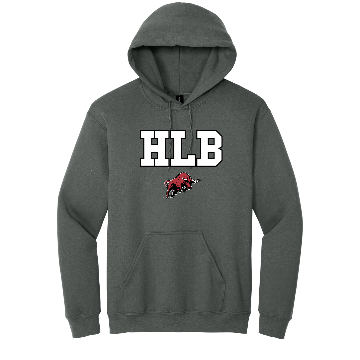 Hi-Line Bulls | Gildan Heavy Blend Hooded Sweatshirt