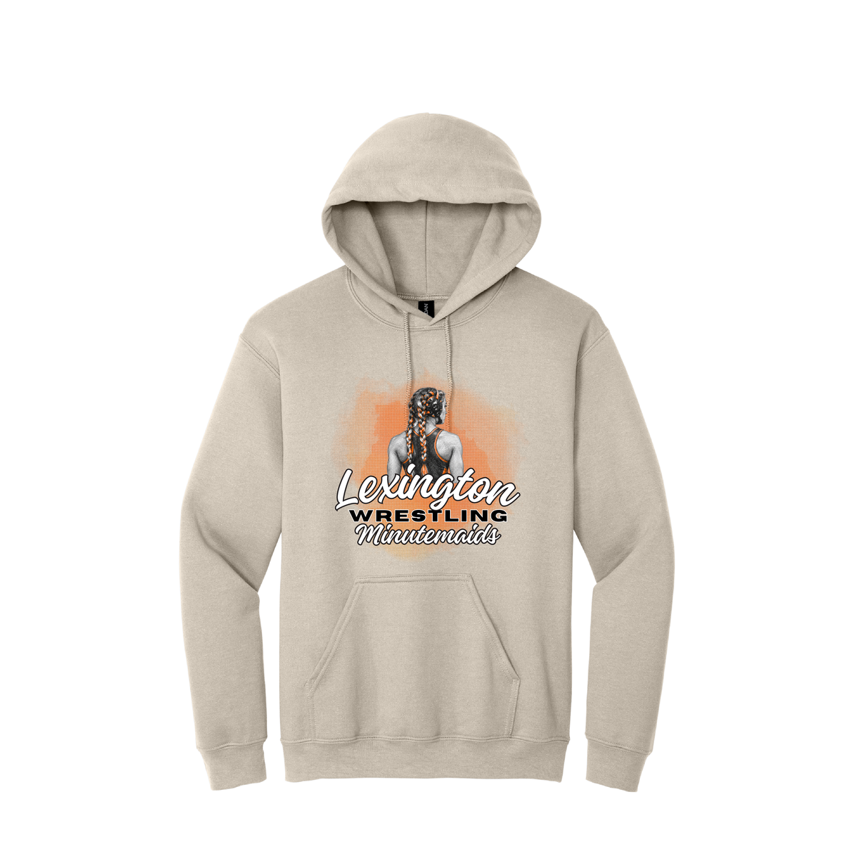 Maids Wrestling | Gildan Heavy Blend Hooded Sweatshirt