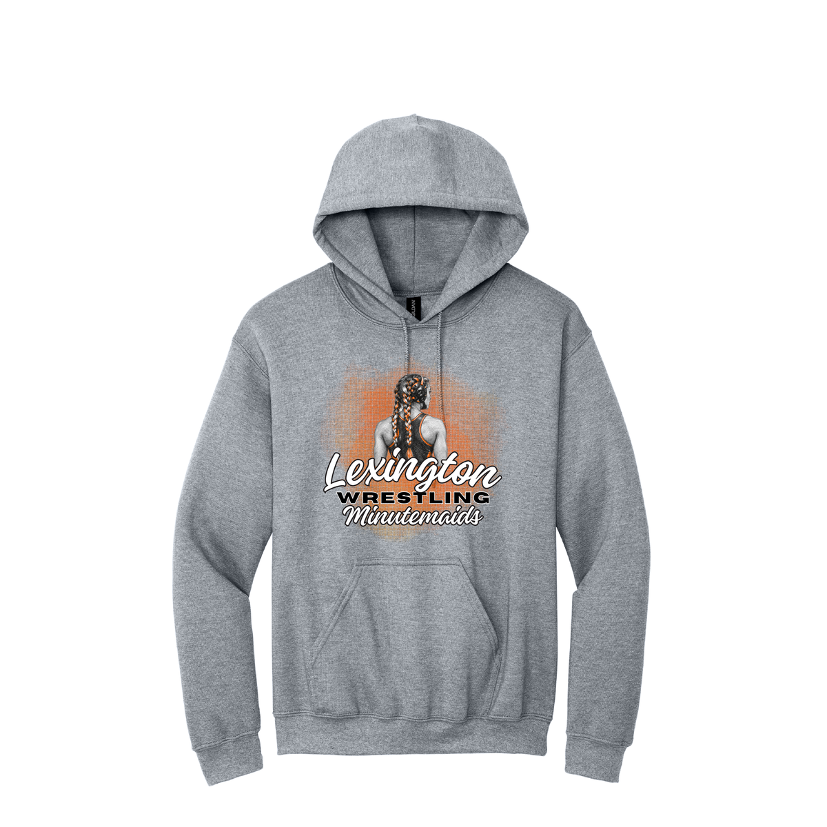 Maids Wrestling | Gildan Heavy Blend Hooded Sweatshirt