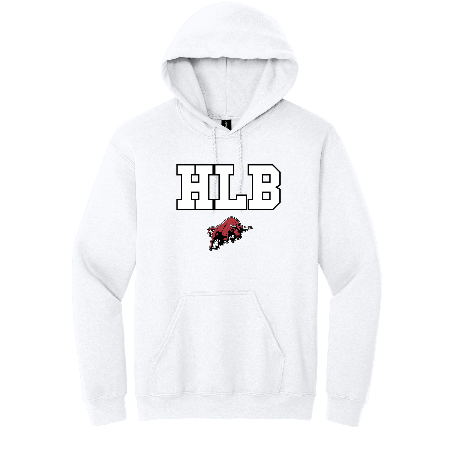 Hi-Line Bulls | Gildan Heavy Blend Hooded Sweatshirt