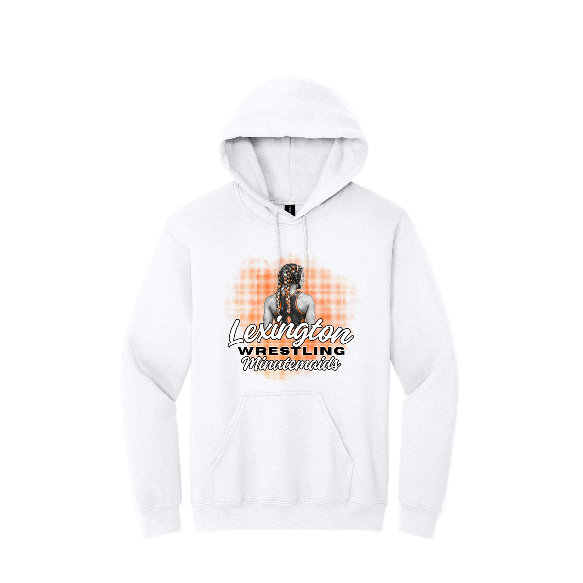 Maids Wrestling | Gildan Heavy Blend Hooded Sweatshirt