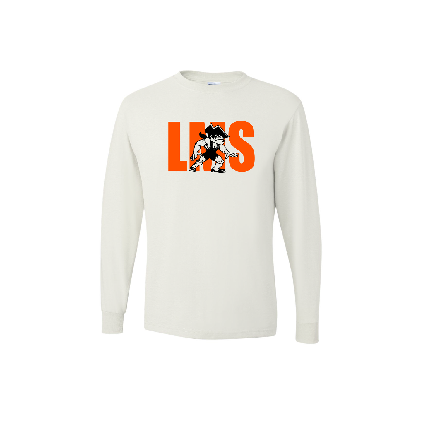 LMS Wrestling | JERZEES YOUTH Dri-Power 50/50 Cotton/Poly Long Sleeve T-Shirt
