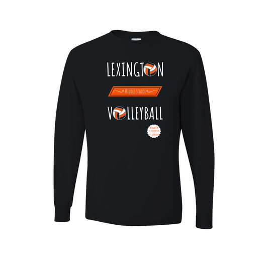 LMS Volleyball | Jerzees Dri-Power 50/50 Cotton/Poly Long Sleeve T-Shirt