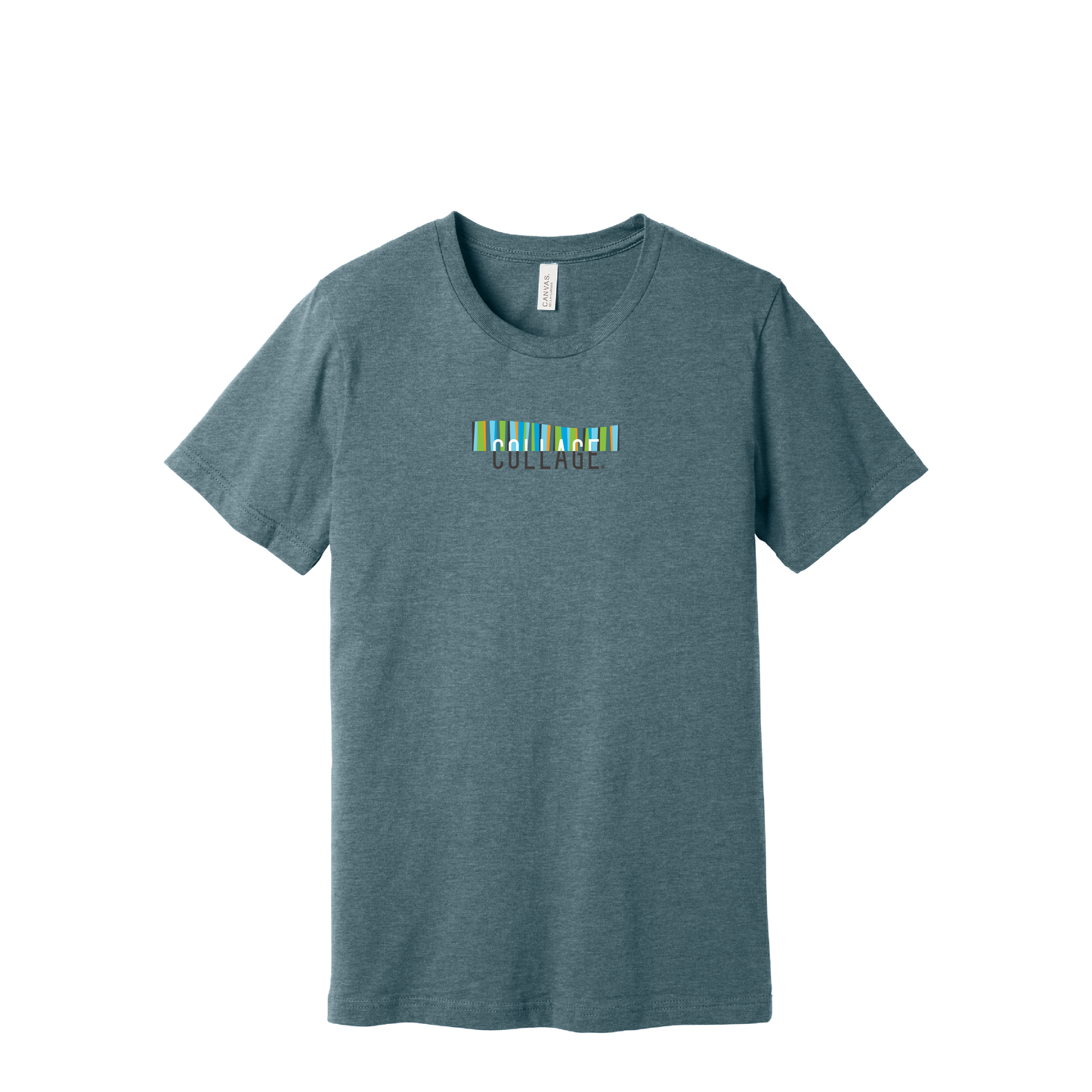 Collage | Bella+Canvas Unisex CVC Jersey Tee