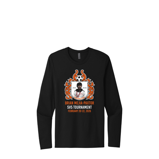 Brian-Mejia | Next Level Youth Cotton Long Sleeve T-Shirt