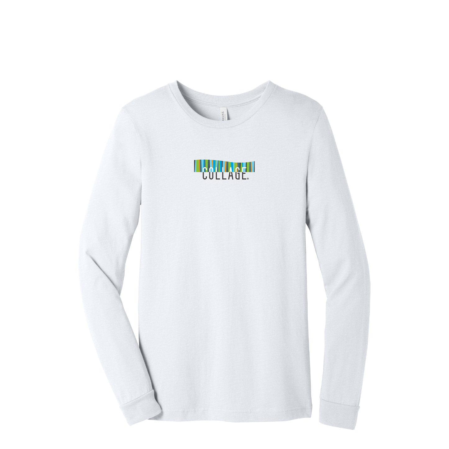 Collage | Bella+Canvas Unisex Heather CVC Long Sleeve Tee